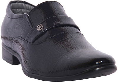 

Leather Chief Slip On For Men(Black