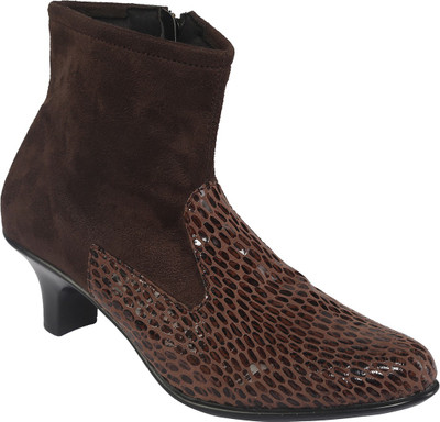 

Shoe Bazar Boots For Women(Brown)