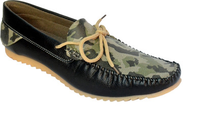 

Shoe Day Loafers For Men(Black, Green