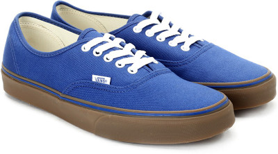 

Vans Authentic Men Sneakers For Men(Blue), (gumsole) olympian blue/medium gum