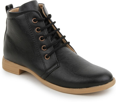 

Sapatos Boots For Women(Black, Sta-2035-black