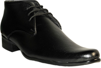 

Leather Chief Party Wear Shoes For Men(Black