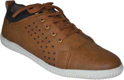 Strive Star Printed Tan Sneakers