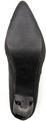 Marc Loire Marc Loire Women's Solid Black Zipper Heels Bellies