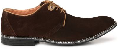 Fentacia Suede Semi-Formal Lace Up