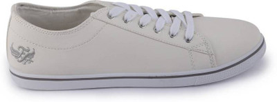

Flying Machine Synthetic Leather Sneakers For Men(Off White