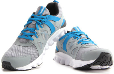 

REEBOK HEXAFFECT RUN 2.0 Running Shoes For Men(Blue, Grey), Grey/blu/wht/blk/grey