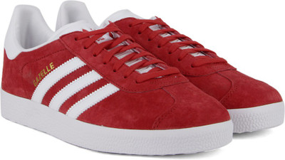 

ADIDAS ORIGINALS GAZELLE Sneakers For Men(Red, White, Scarle/ftwwht/goldmt