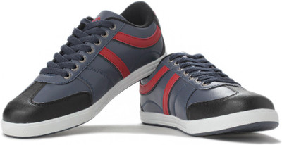 

Fila ALWIN Sneakers For Men(Blue, Pea/blk/fla rd