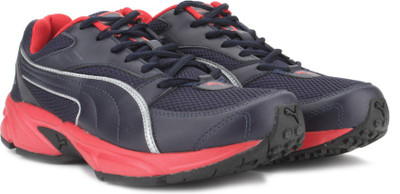 

Puma atom fashion 3 dp Men Running Shoes For Men(Black, Peacoat-high risk red-puma silver