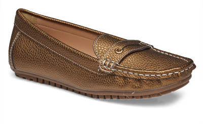Larissa & Bella Loafers For Women(Bronze
