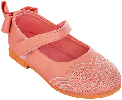 

Glinchy Casual Comfortable Synthetic Leather Bellies For Women(Pink