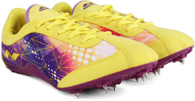 

Nivia Stride Football Shoes For Men(Yellow, Yellow/purple