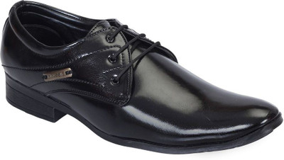 

Footoes Lace Up Shoes For Men(Black)