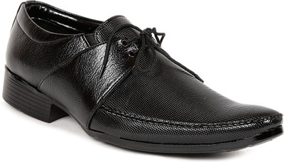 

Golden Sparrow Office Lace Up Shoes For Men(Black