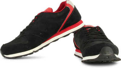 

Globalite Hurdler Jogging Shoes For Men(Red, Black, Black red