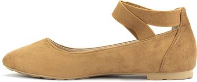 Addons Addons Tan Colored Ballerinas Bellies