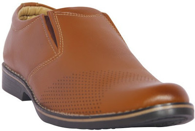 

Leather Chief Slip On For Men(Tan