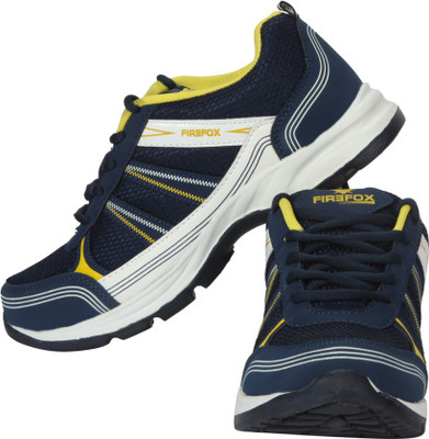 Firefox Sports Shoes For Men(Blue, Yellow), Yellow/blue