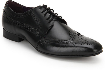 

Arden Square Brouge Derby Lace Up Shoes For Men(Black