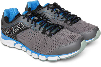 

Fila Running Shoes For Men(Black), Pew/blk/prc blu