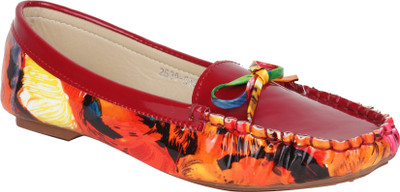 

Stylistry Maxis Noah Red Women Loafers For Women(Red