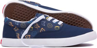 Bunikk Colorful Ghosts Men Canvas Sneakers