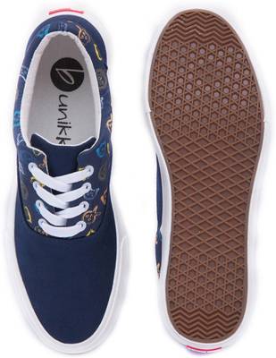 Bunikk Colorful Ghosts Men Canvas Sneakers