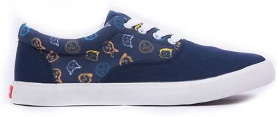 Bunikk Colorful Ghosts Men Canvas Sneakers