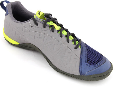 

Asics Gel-Fortius TR Men Training & Gym Shoes For Men(Blue, Yellow, Grey, Indigo blue/lime/taupe