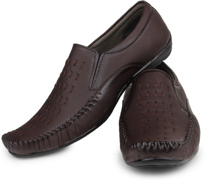 

Do Bhai Slip On Shoes For Men(Brown)