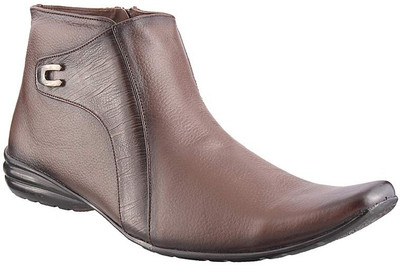 

Metro Formal Boots For Men(Brown, 12;brown