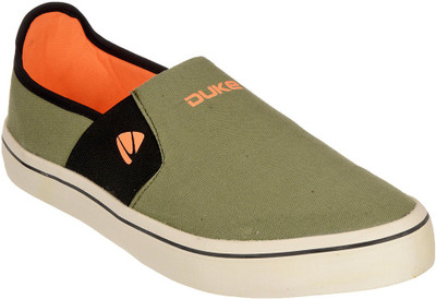 

Duke Canvas Shoes For Men(Green, L.green