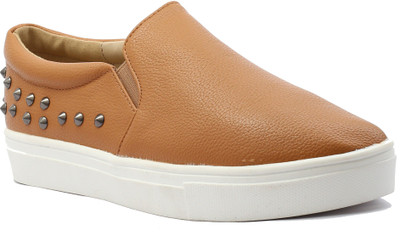 

Shuberry Slip On Sneakers For Women(Tan