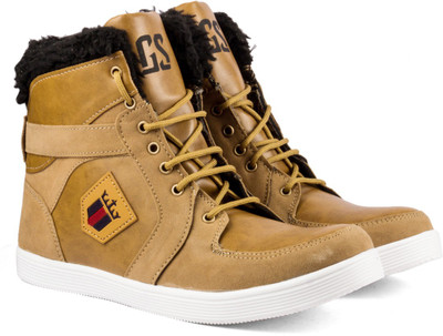 

Golden Sparrow High Ankle Casuals For Men(Tan