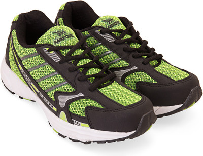 

Mayor Go 2000 Running Shoes For Men(Black), Lime green/ black