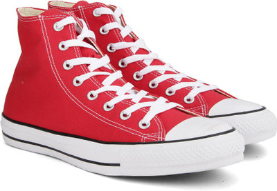 

Converse Chuck Taylor Light Weight High Ankle Sneakers For Men(Red