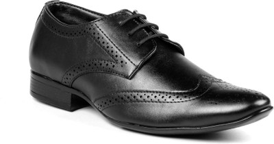 

Fentacia Brogue Lace Up For Men(Black