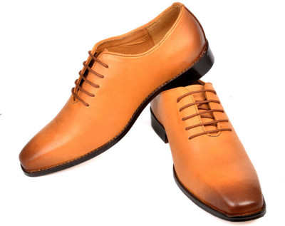 

Walker Styleways Meritorious Lace Up Lace Up Shoes For Men(Tan)