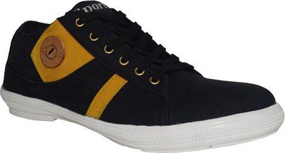 

JK Port Black Synthetic Leather Sport Shoe Riding Shoes For Men(Black