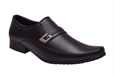 Sir Corbett Elegant Slip On For Men(Black)