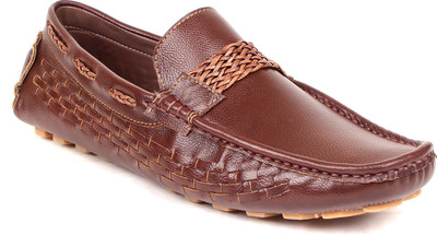 

TAG-7 Loafers Driving Shoes For Men(Tan