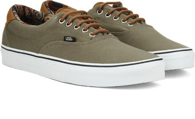 

Vans ERA 59 Men Sneakers For Men(Beige, (c&l) walnut/geo weave