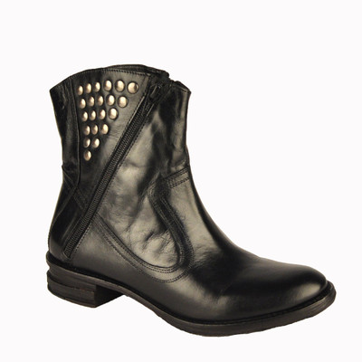 

Salt N Pepper 13-369 Alarm Black Boots For Women(Black