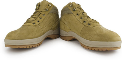 Woodland Men Outdoor Shoes For Men(Green, Camel