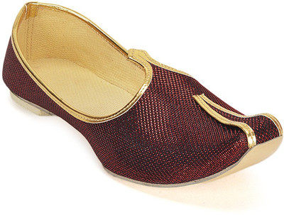 

Paduki Ethnic Mojaris For Men(Maroon