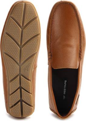 Red Tape Men Genuine Leather Slip On Shoes