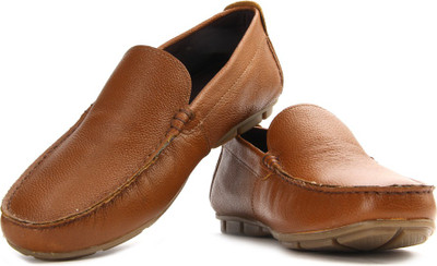 

Red Tape Men Genuine Leather Slip On shoes For Men(Tan)