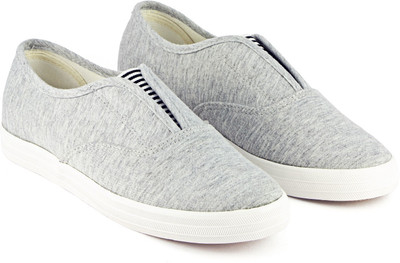

DeVEE Yuanbo Plain Grey Casuals For Women(Grey