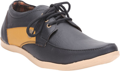 

Quarks Black Casual Shoes For Men(Black